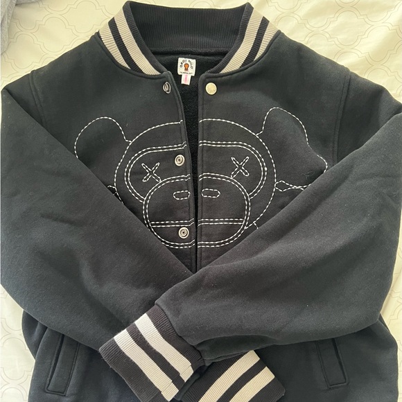 Bape Jackets & Blazers - Baby Milo bape varsity jacket